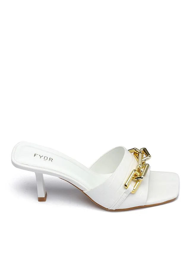 فايور Chain Link Heeled Sandal HL 120